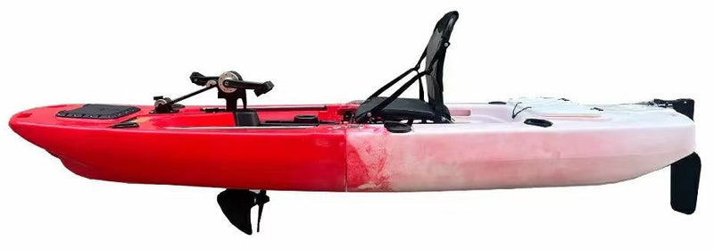 9.5ft Modular Raider Pedal Fishing Kayak, Propeller Drive